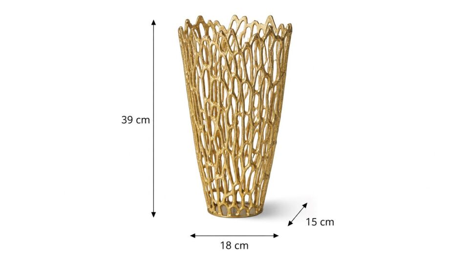ANTIK METAL KAFES VAZO-1