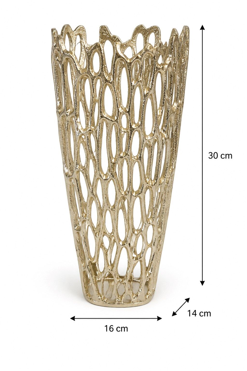 ANTIK METAL KAFES VAZO-2