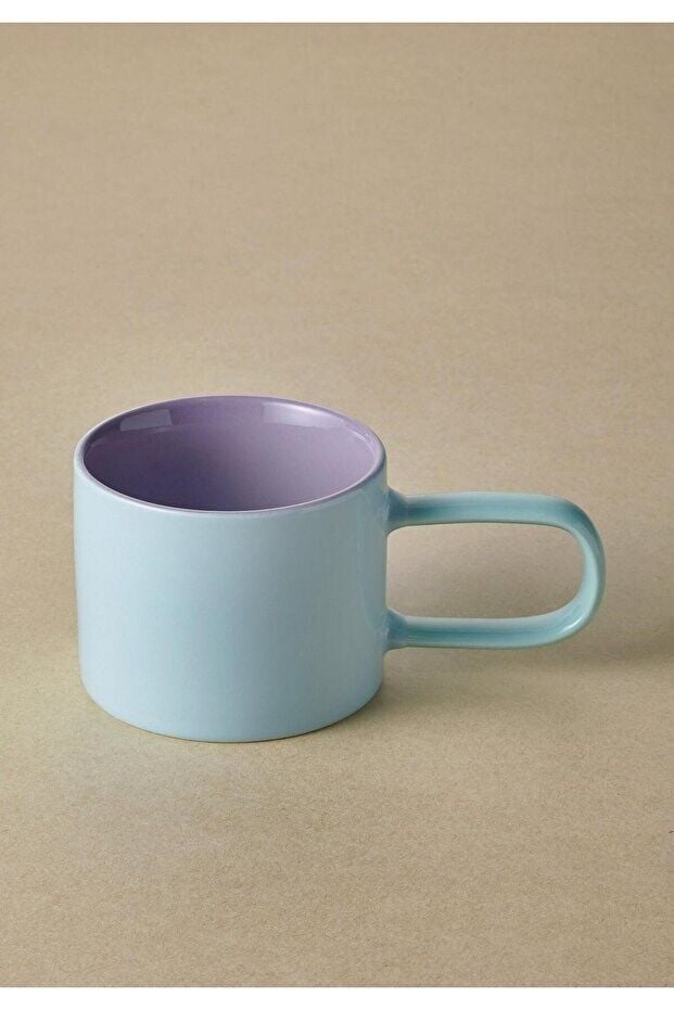RAİNBOW PORSELEN KUPA MAVİ 270 ML