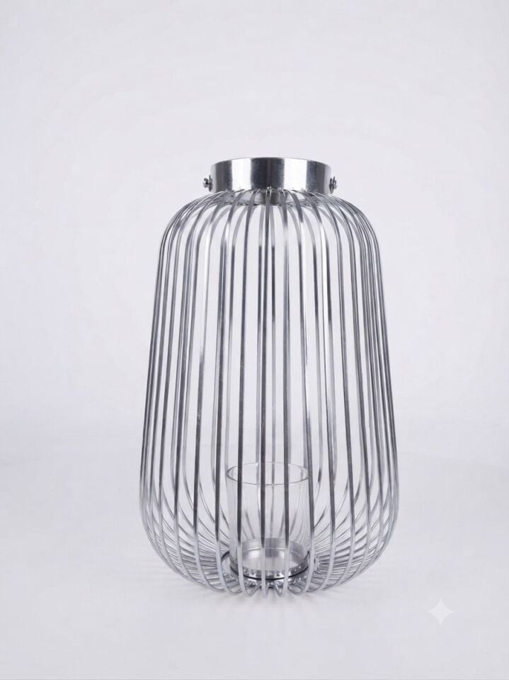 PANALI METAL DEKORATİF FENER 46 x 29 cm