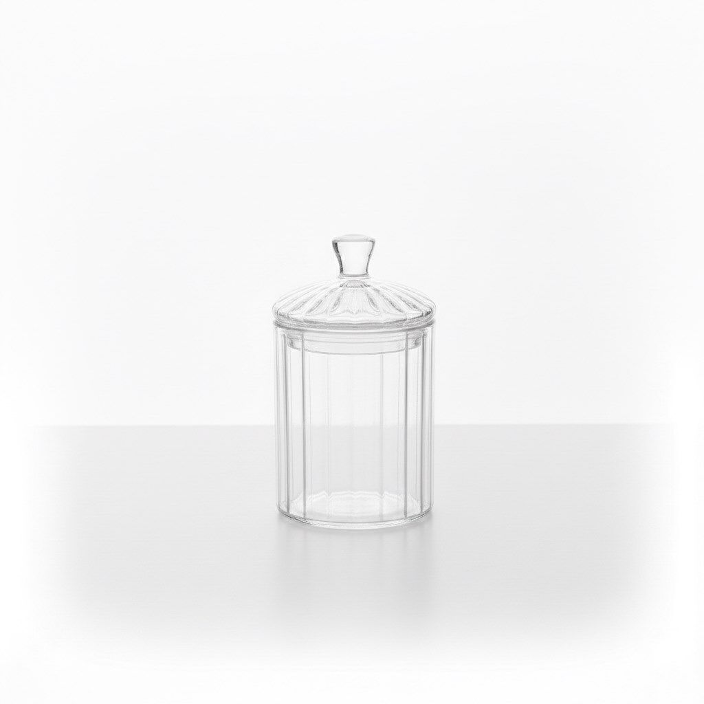 350 ML LÜKS CAM SAKLAMA KABI