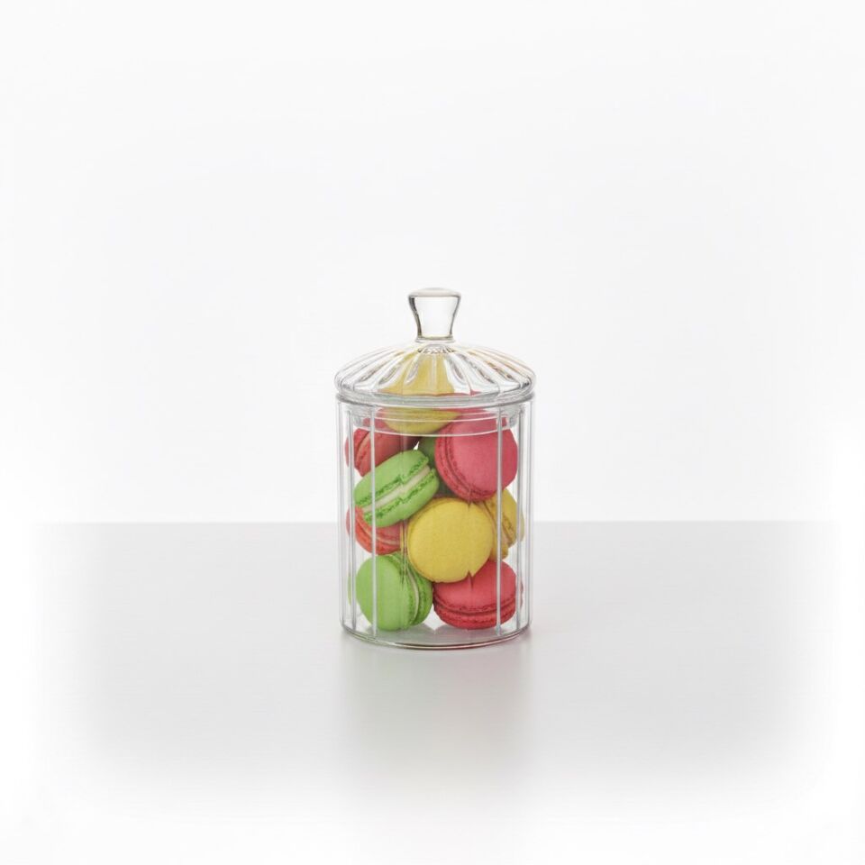 350 ML LÜKS CAM SAKLAMA KABI