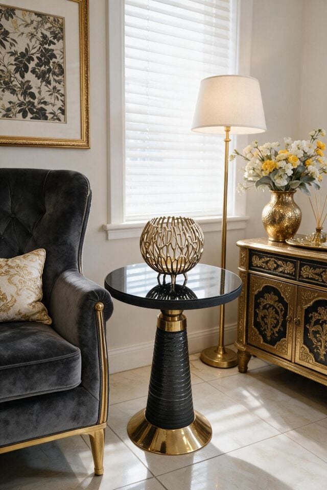 ANTIK METAL KAFES MUMLUK-5