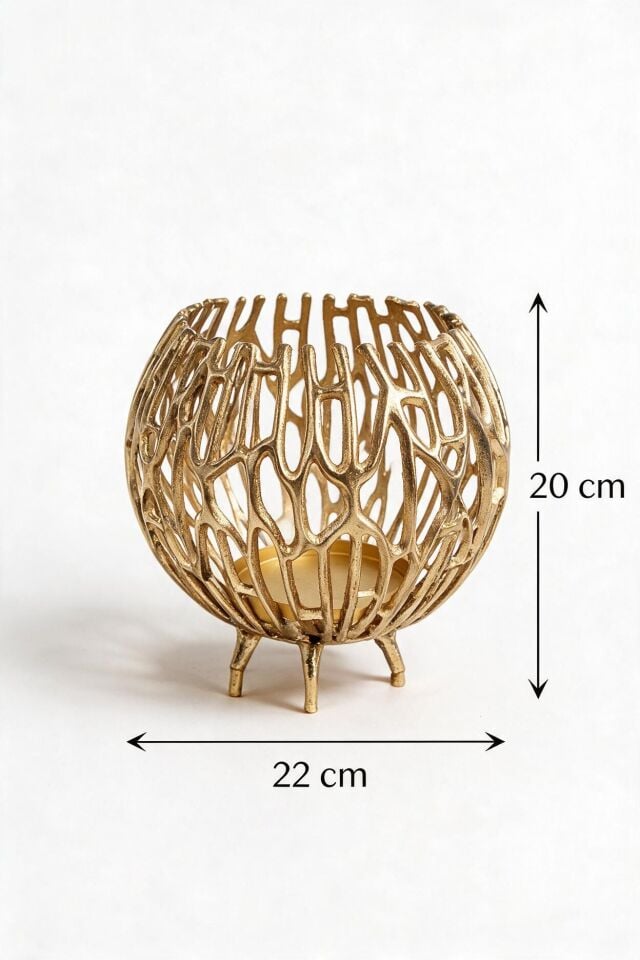 ANTIK METAL KAFES MUMLUK-5