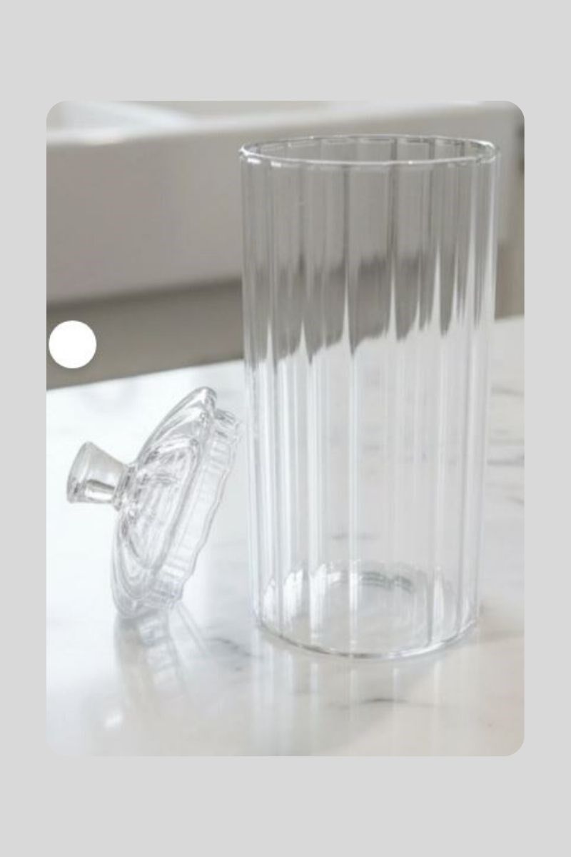 500 ML CAM LÜKS SAKLAMA KABI
