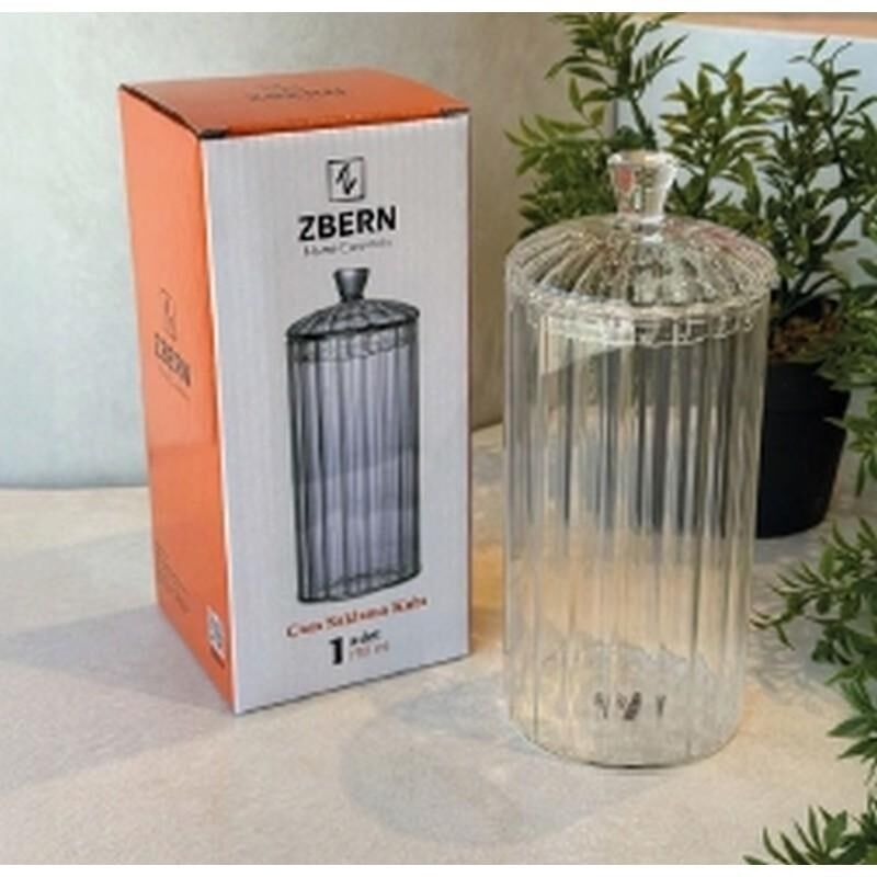 750 ML CAM LÜKS SAKLAMA KABI