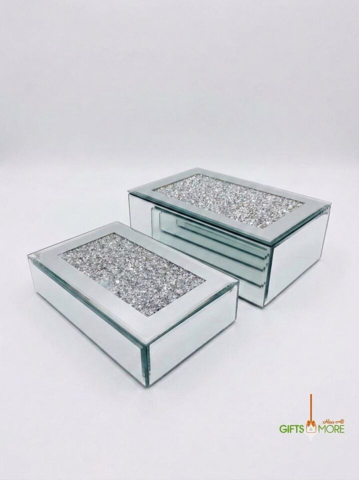 2Lİ DEKORATİF KUTU GUMUŞ