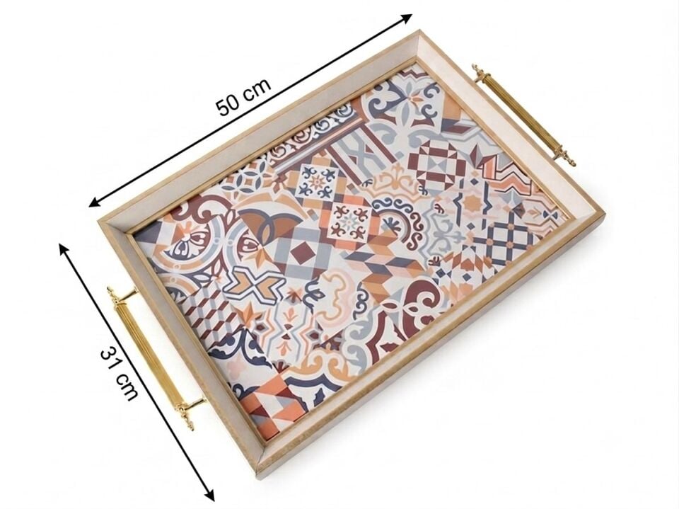 1024 KREM TEPSİ 50X31X4 CM