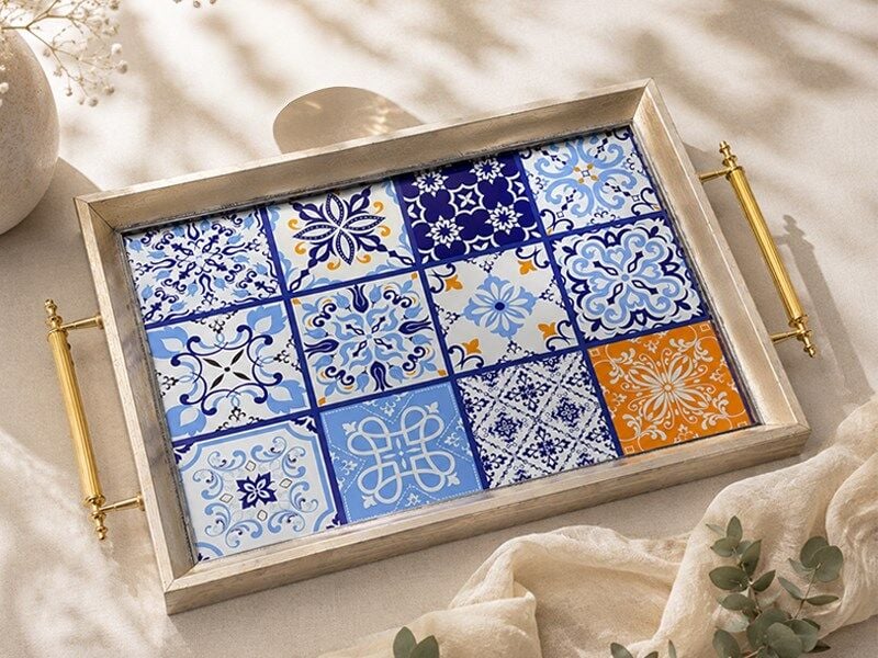 1029 GÜMÜŞ TEPSİ 50X31X4 CM