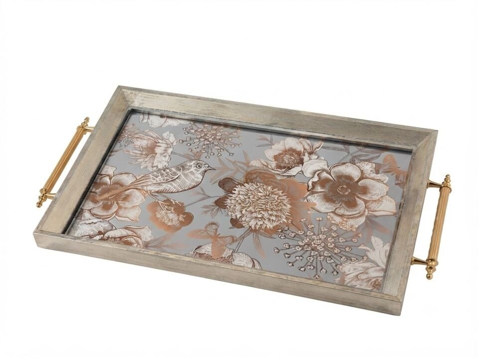 1043 SİYAH TEPSİ 50X31X4 CM