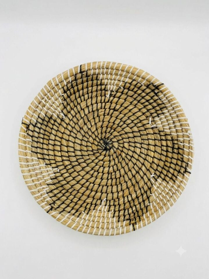MEYVELİK YUVARLAK SEPET KÇK 35 x 7 cm
