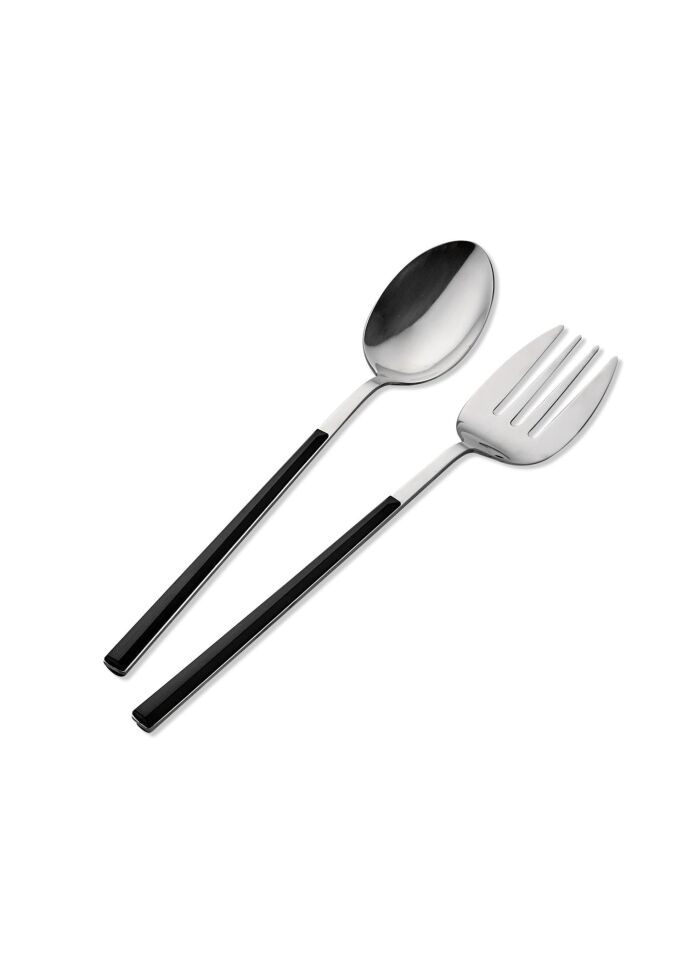 Bianco Salata Servis Takımı Gümüş 2 Parça