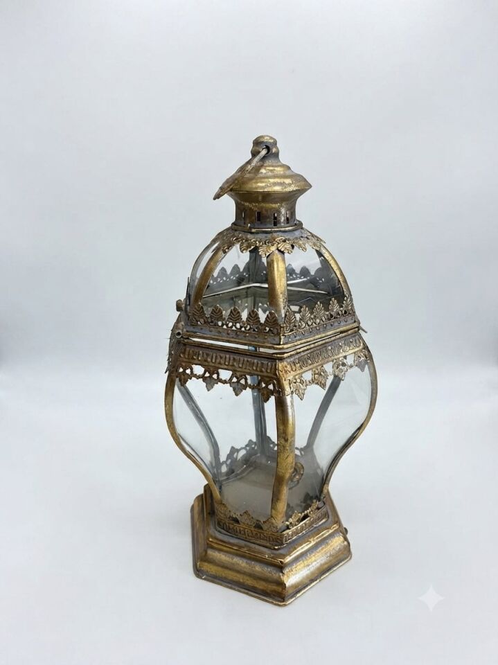 PANALI METAL DEKORATİF FENER 40 x 19 cm