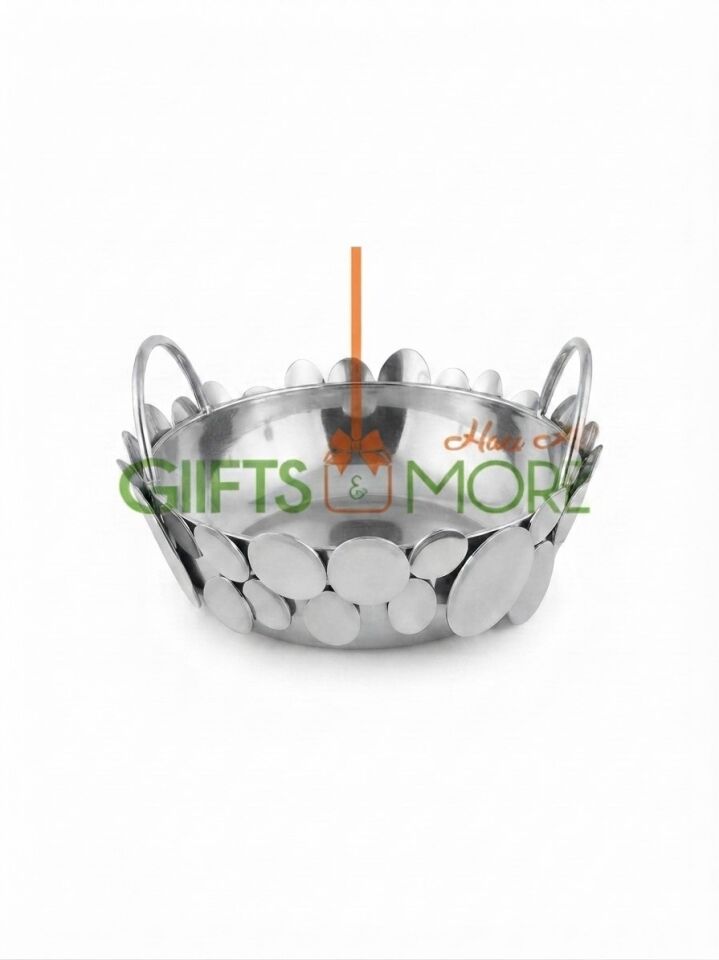 METAL DEKORATİF KASE KÇK 27 x 10 cm