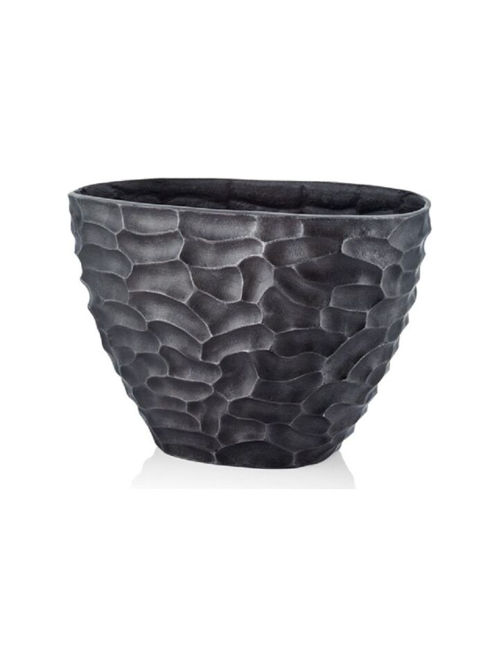 COMB ESKITME SIYAH BUYUK SAKSI 22X42X28 CM