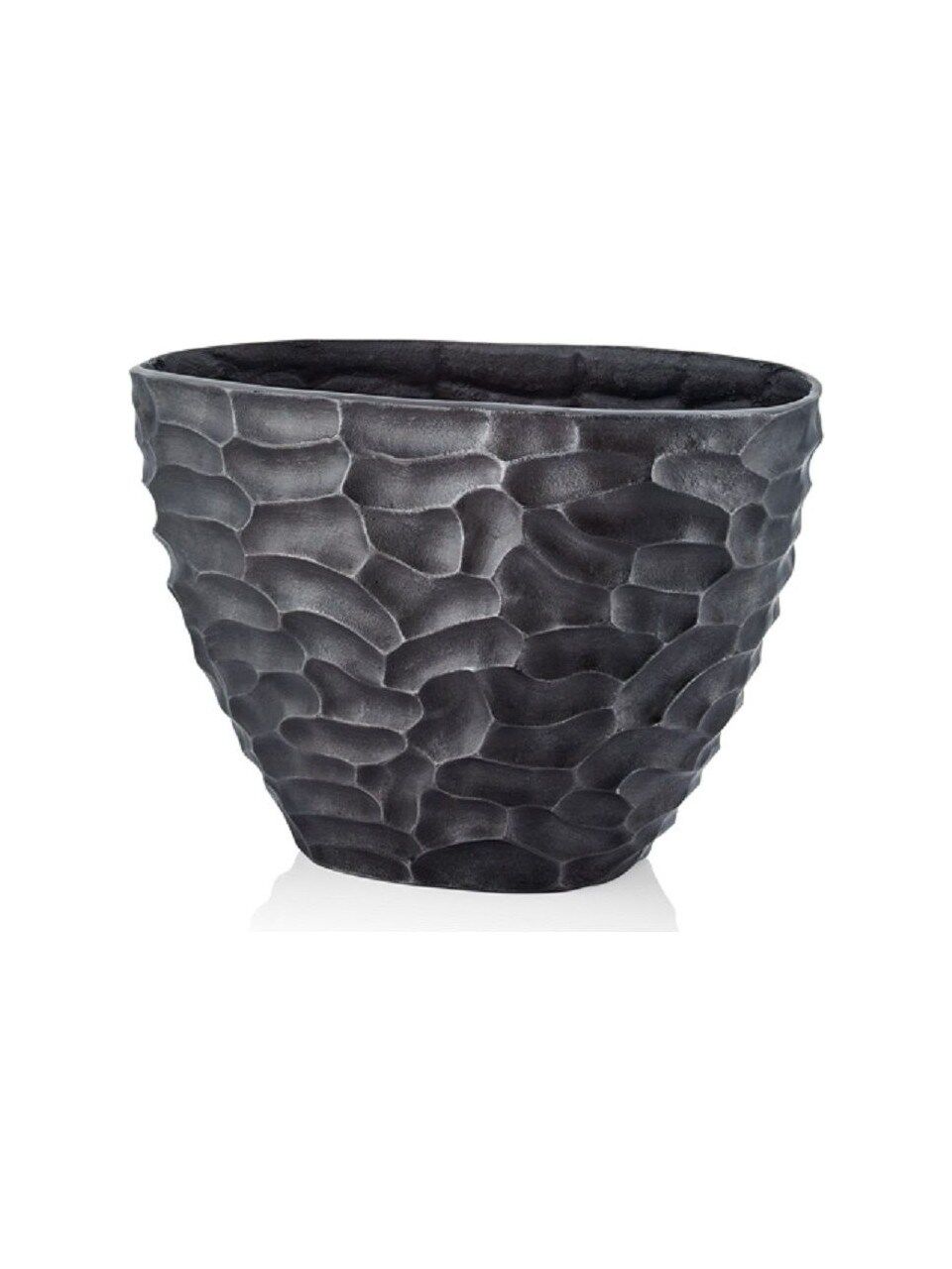 COMB ESKITME SIYAH BUYUK SAKSI 22X42X28 CM
