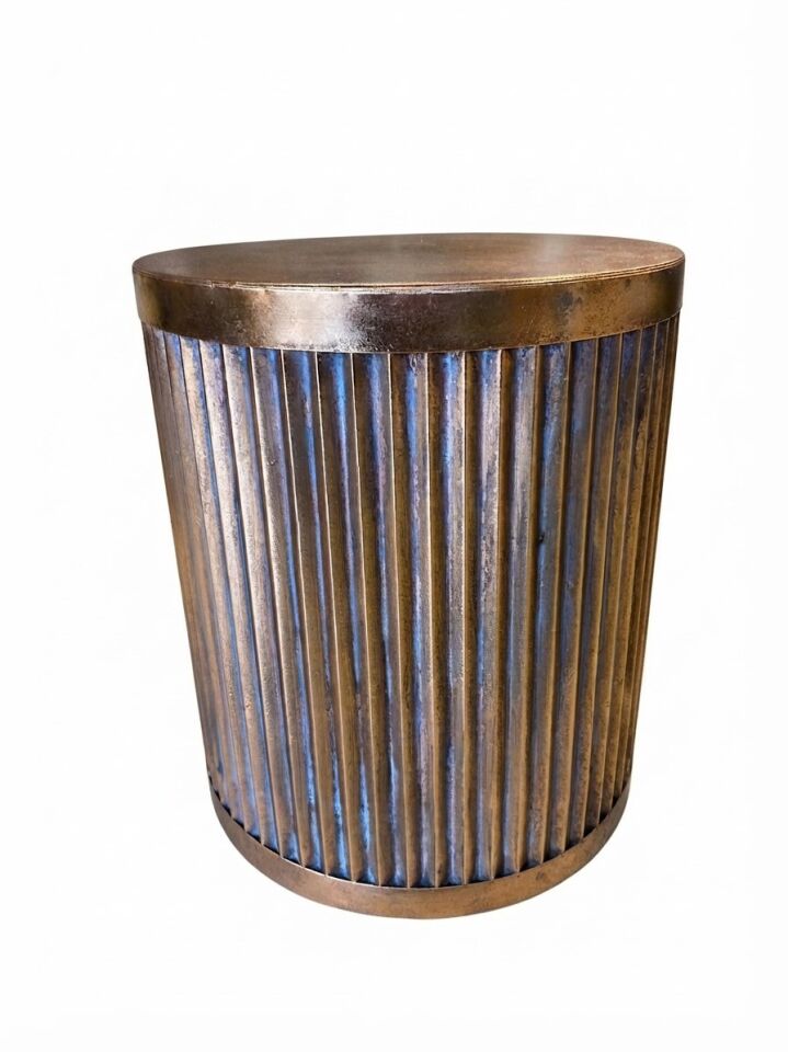PANALI METAL DEKORATİF SEHPA KÜÇÜK BOY 42 x 36 cm