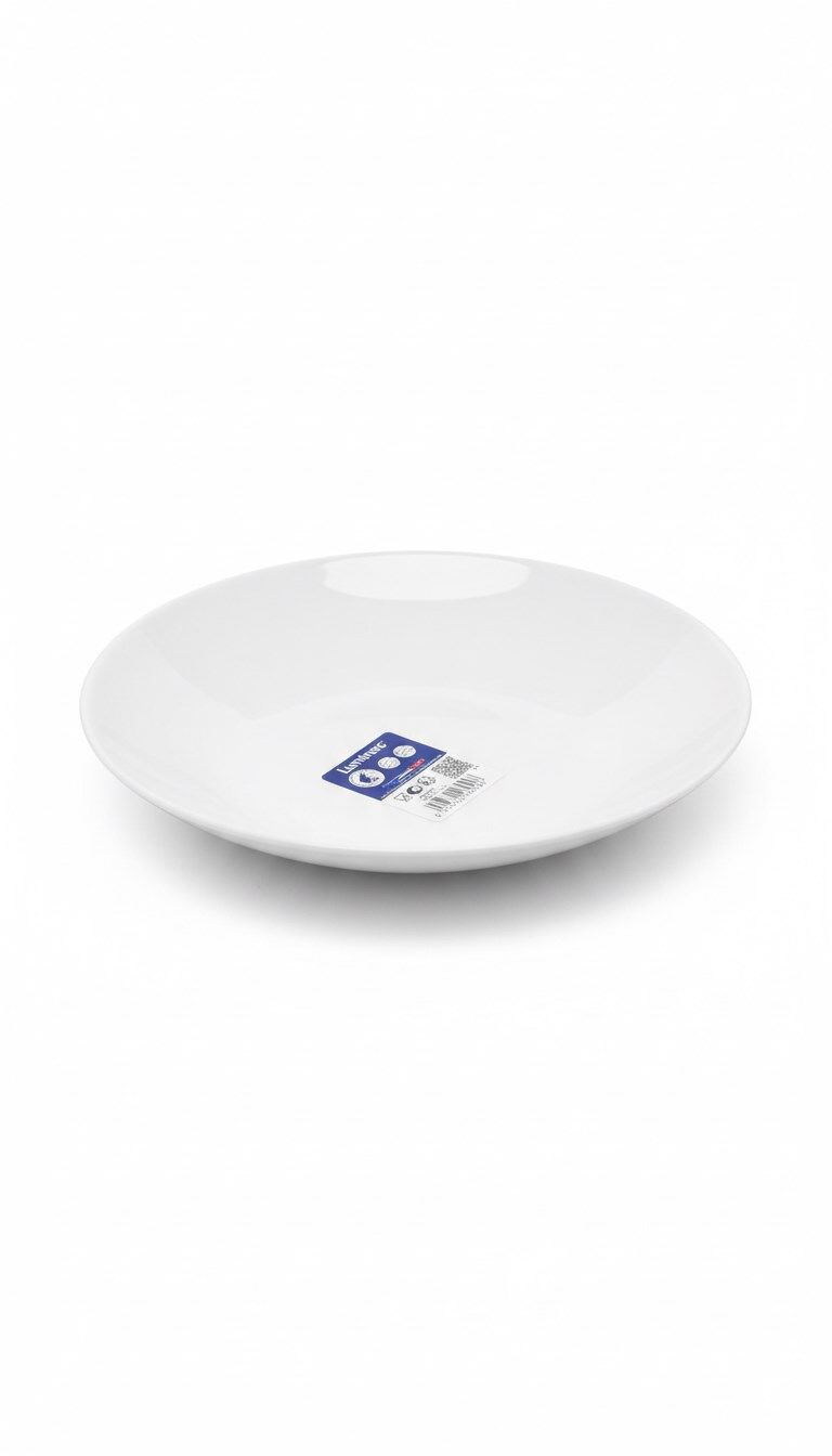 DIWALI BEYAZ YEMEK TABAĞI 20 CM