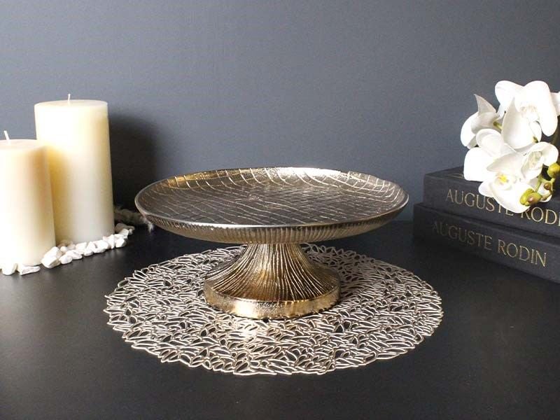 DOKU GOLD AYAKLI DEKORATİF STAND