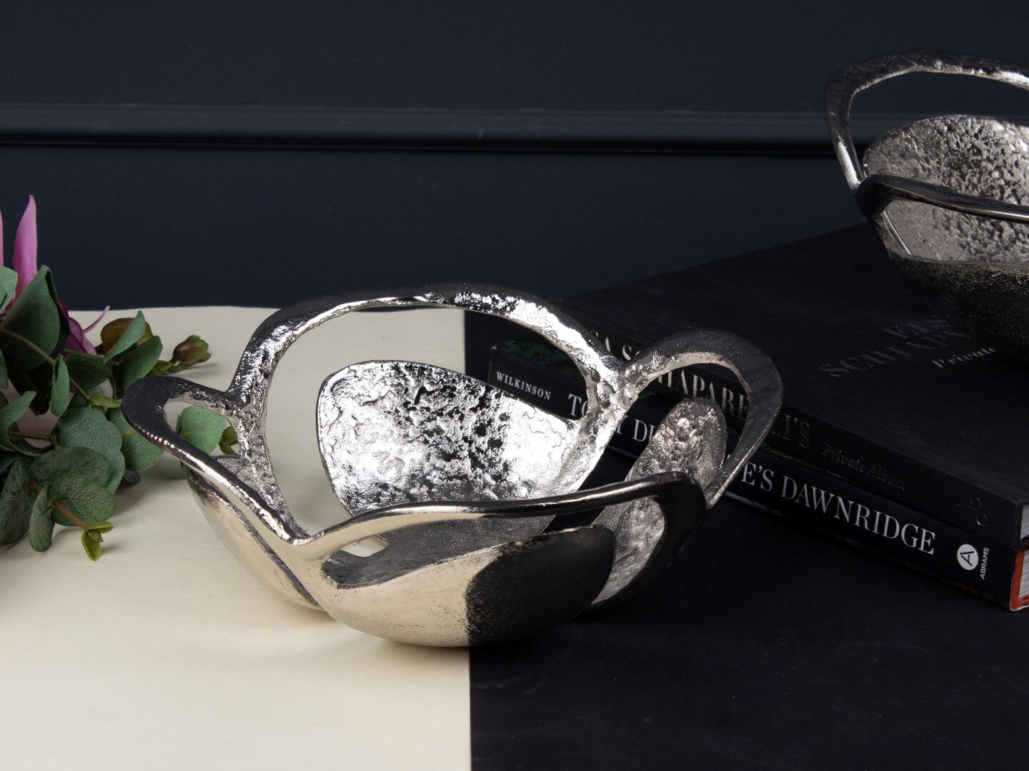 FESTIVE YUV MEYVELIK SILVER 27X27X10 CM