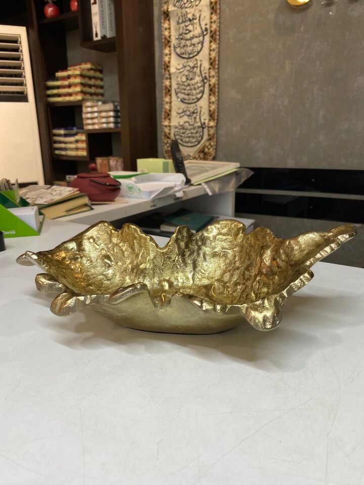 FINY DEKORATIF TABAK GOLD 33X19X9 CM