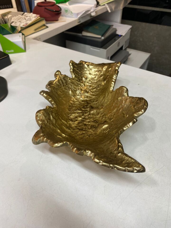 FINY DEKORATIF TABAK GOLD 33X19X9 CM