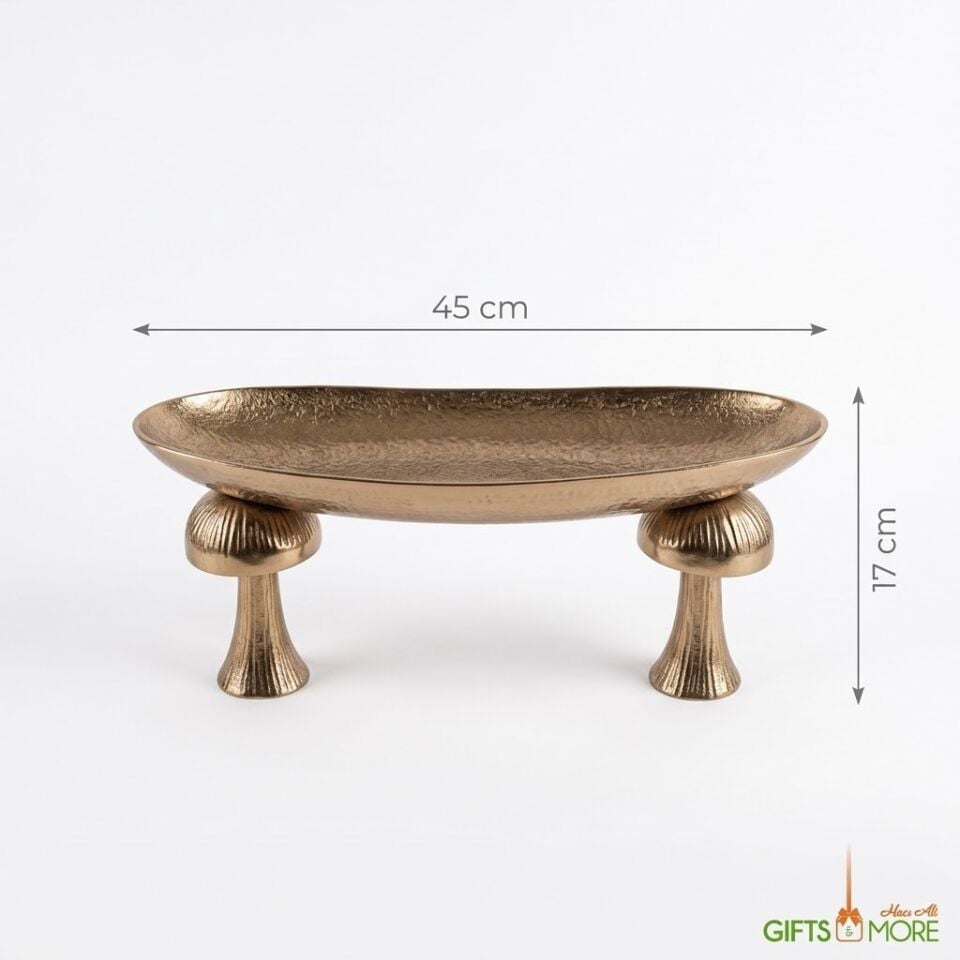MUSHROOM GOLD AYAKLI GONDOL 31X20X30
