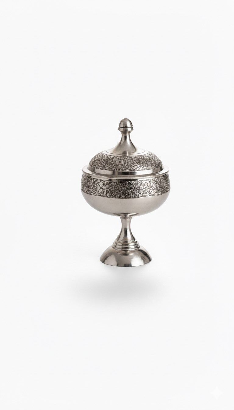 OTTOMAN GUMUS SEKERLIK 14 CM