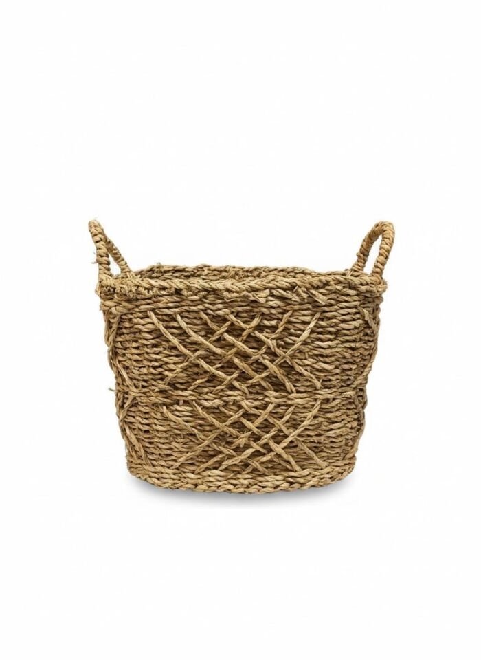 OVAL ORGANİZE SEPET ORTA 36x24x25 cm