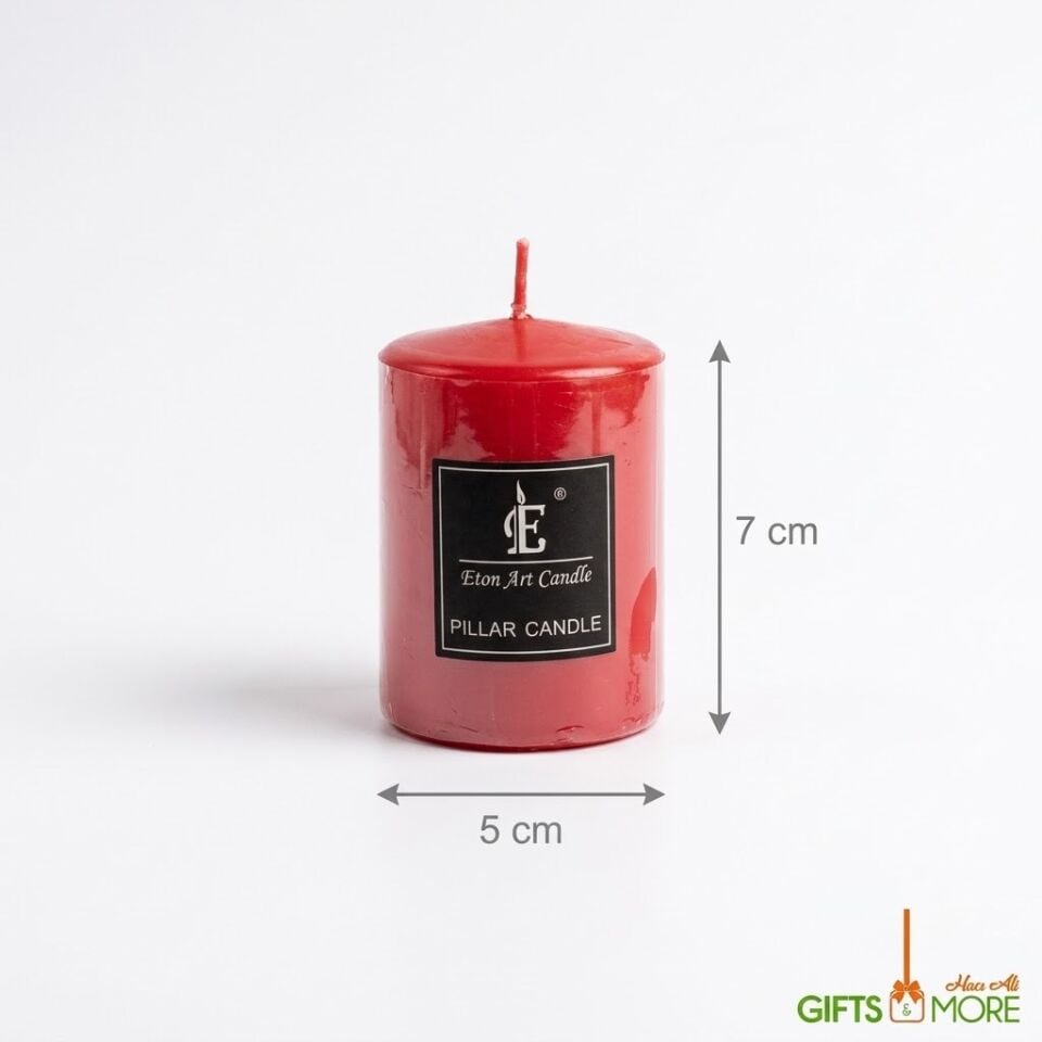 MUM TAKOZ 6*8 CM TEKLİ KIRMIZI