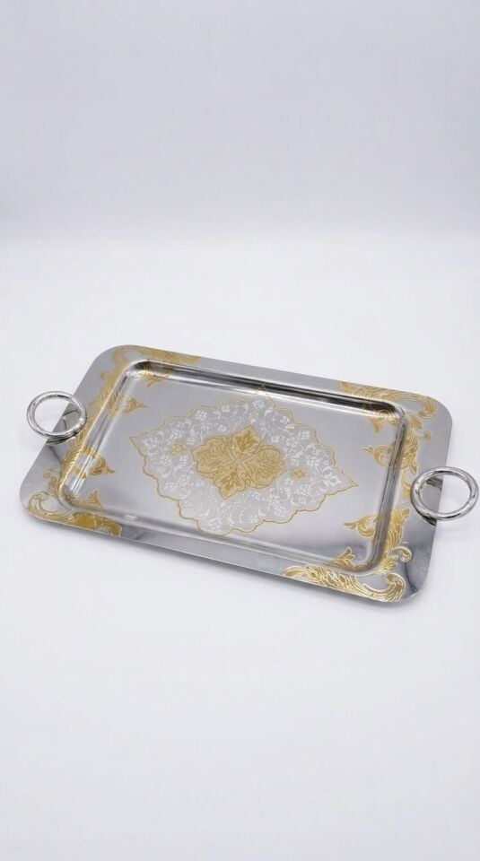 WİNTERBACH DİKDÖRT. METAL TEPSİ 49 x 29 CM - BYK