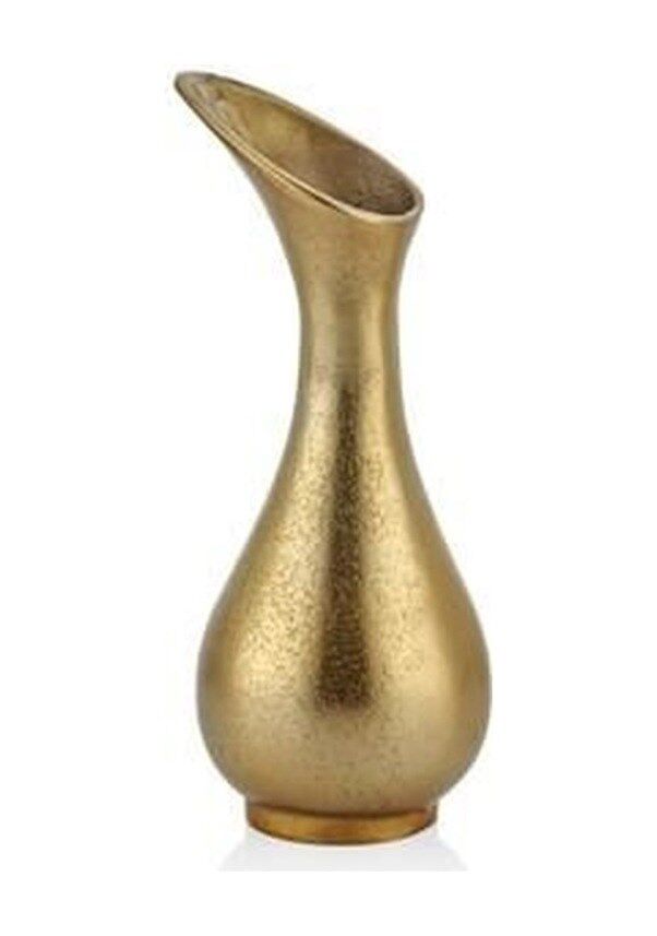 PITCHER GOLD KUCUK VAZO 11X11X26 CM