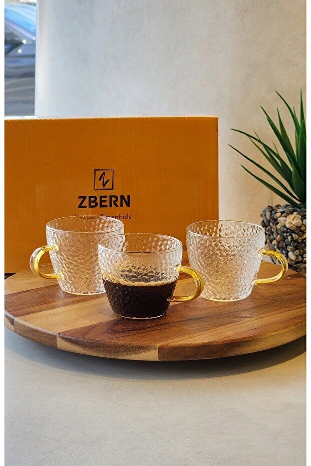 6'LI DESENLİ KUPA -110 ML
