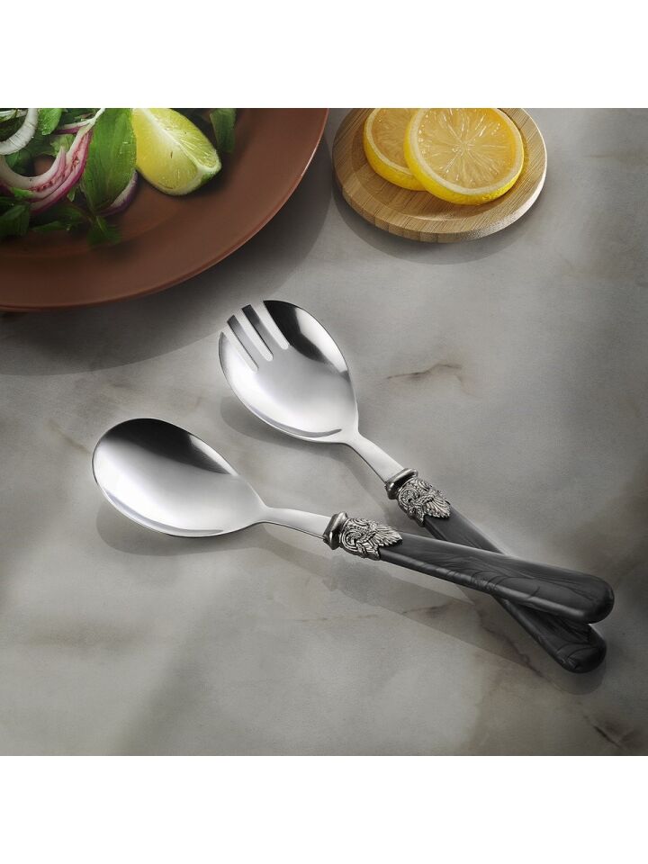 ARYILDIZ POSITANO SALATA SERVIS SET GREY 2 PRC