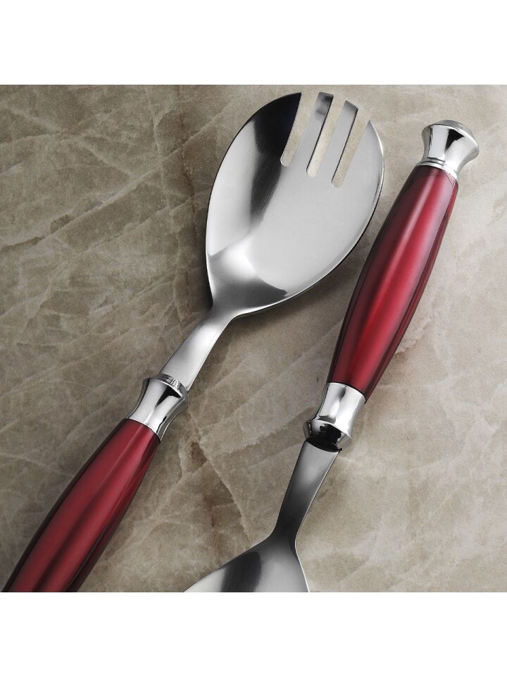 ARYILDIZ RAVELLO SALATA SERVIS SET BURGUNDY 2 PRC