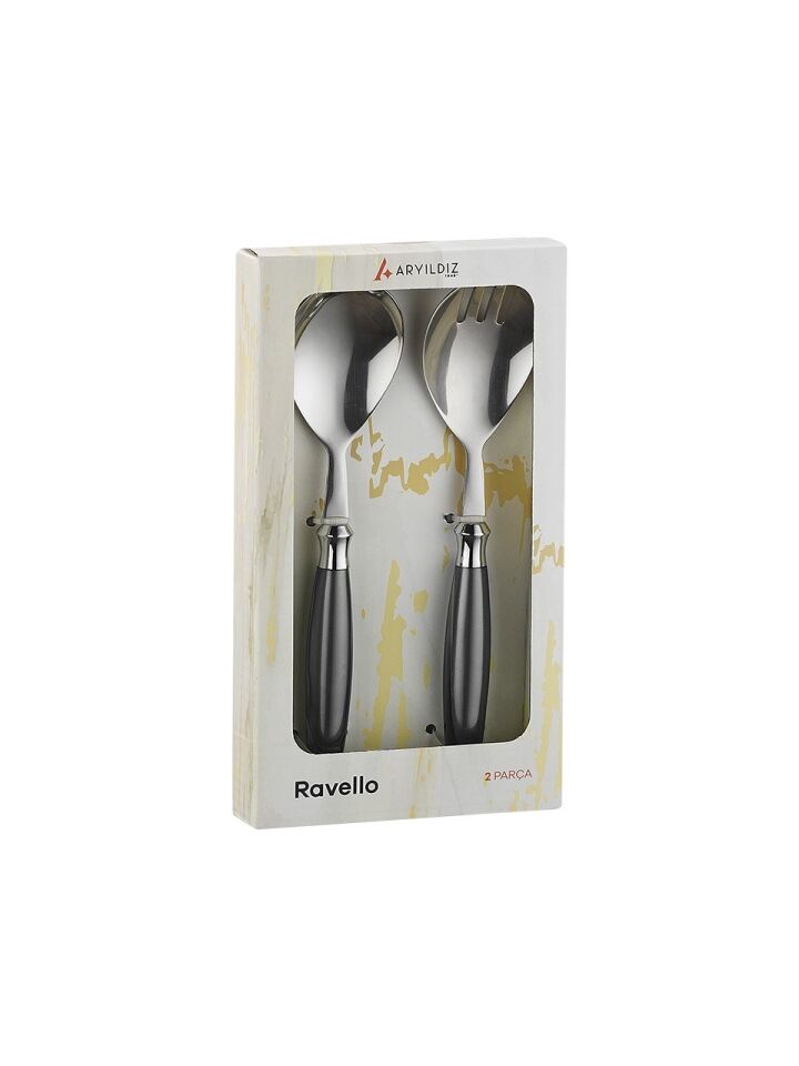 ARYILDIZ RAVELLO SALATA SERVIS SET GREY 2 PRC