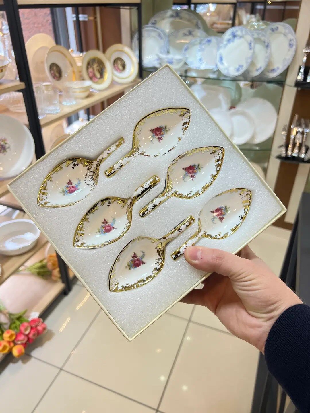 6'LI PORS.LOKUMLUK KAŞIK (YOKO)(GOLD)
