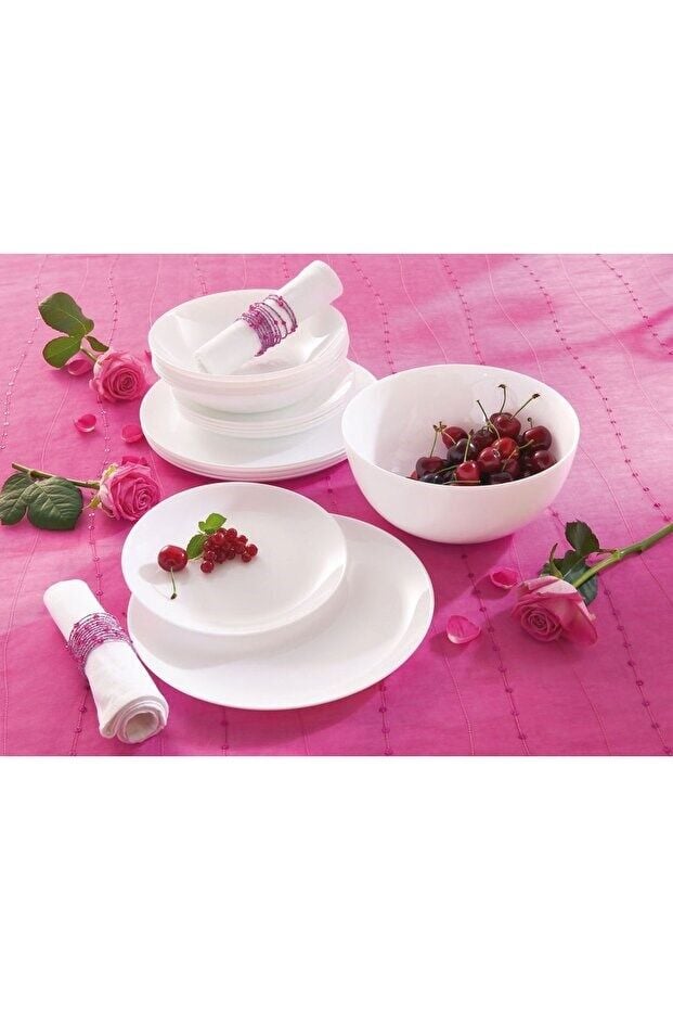 DİWALİ TEMPERLİ TATLI TABAĞI 19 CM 6lı