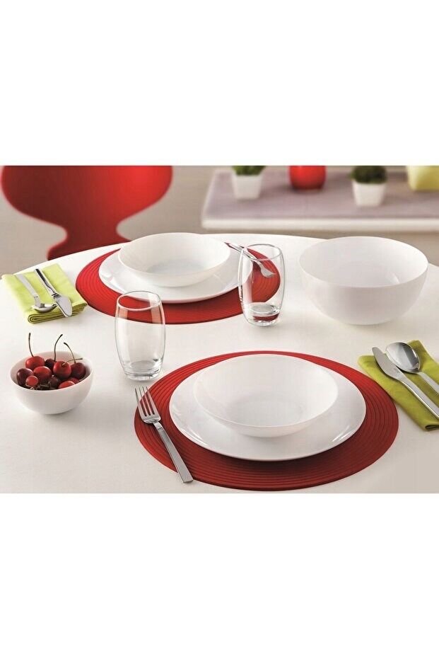 DİWALİ TEMPERLİ TATLI TABAĞI 19 CM 6lı