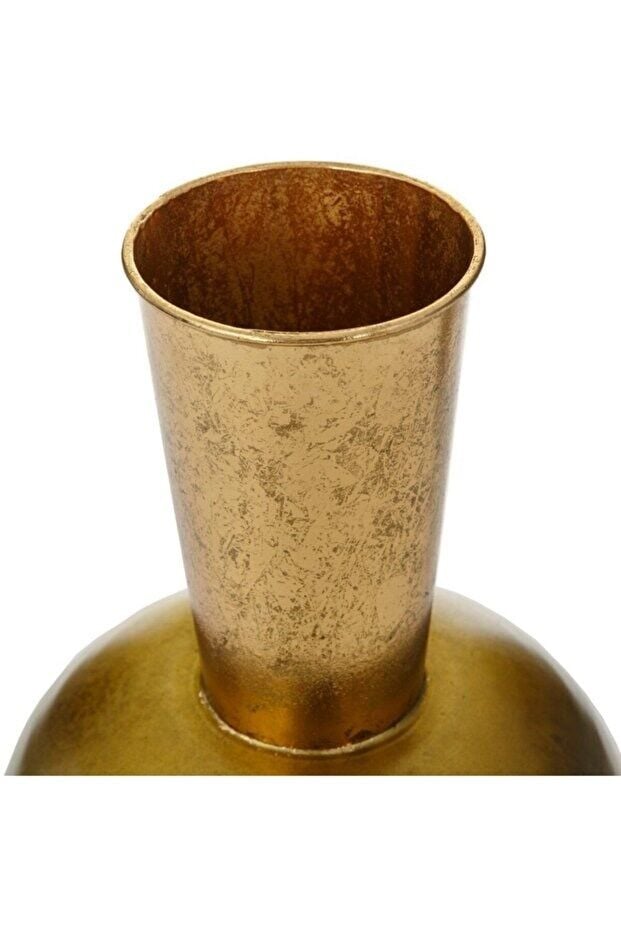 FISTIK YEŞİL-BRONZ VAZO 22.5*30.5H CM