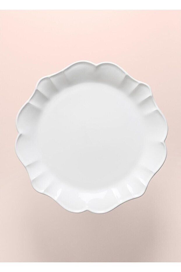 Grande Pasta Kek Standı Beyaz 32x12 cm GRD0011
