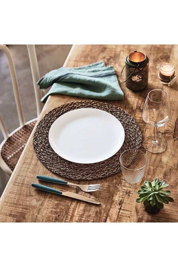 DIWALI BEYAZ SERVİS TABAĞI 25 CM 6LI SET