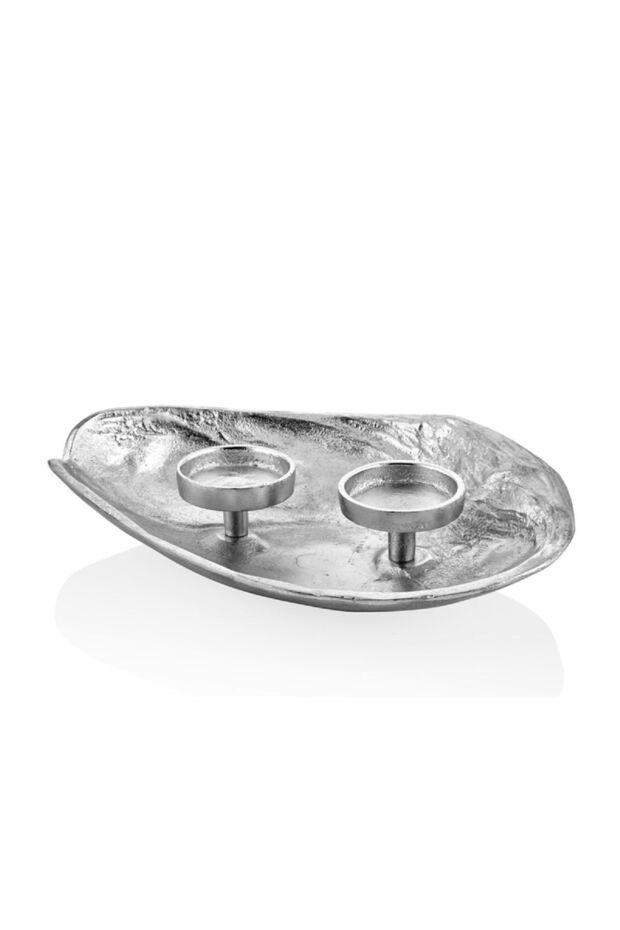 DISH GUMUS IKILI MUMLUK 31X24X6 CM