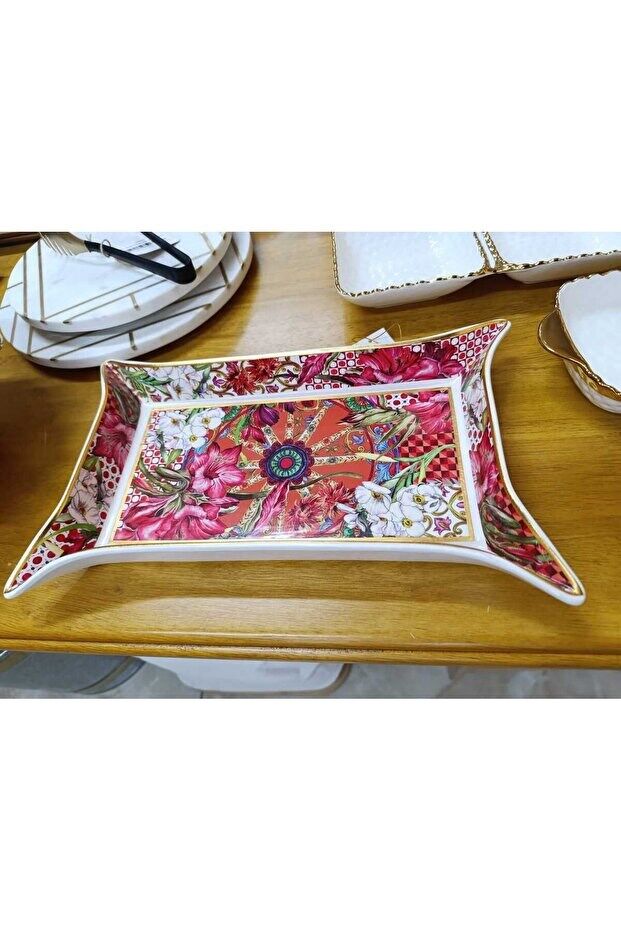 LILYUM DESENLI LARGE KULTABLASI 35,5X22X4,5 CM
