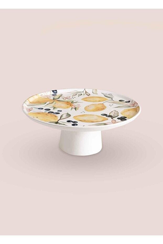 Limoncello Ayaklı Servis Tabağı 26 cm