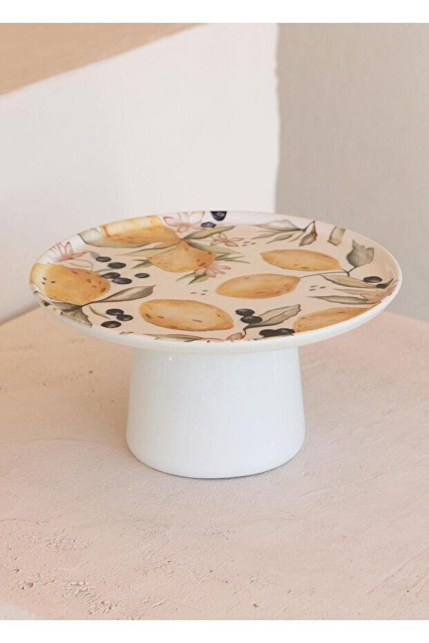 Limoncello Ayaklı Servis Tabağı 26 cm