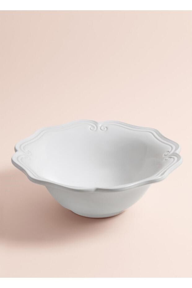 Grande Salata Kasesi Beyaz 29x10 cm GRD0018