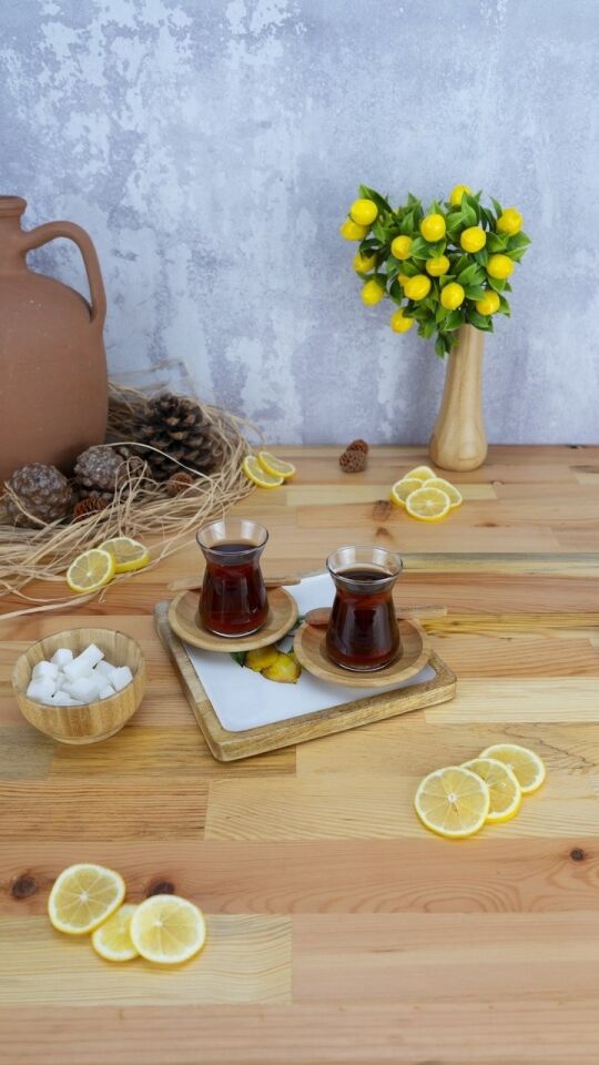 Kangura - Kare Tepsi Limon Küçük