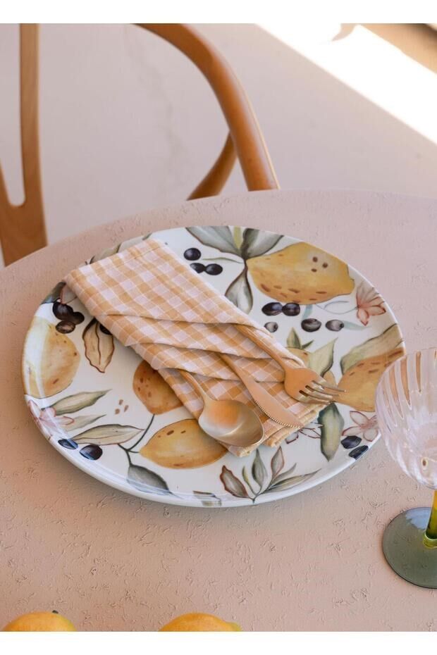 Limoncello Servis Tabağı 6lı Set 26 cm