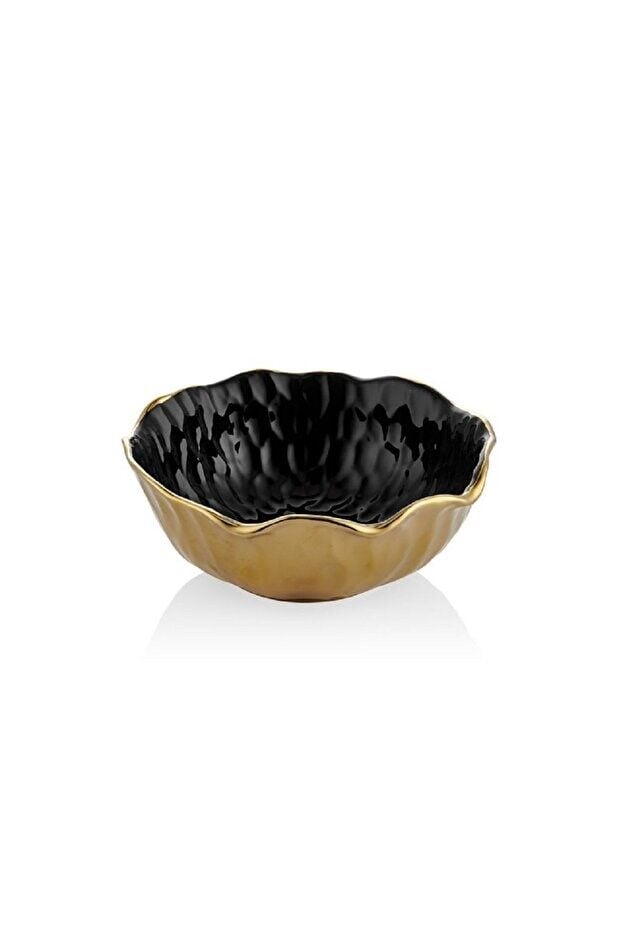 LOTUS SIYAH GOLD KUCUK KASE 22,5X22,5X9 CM